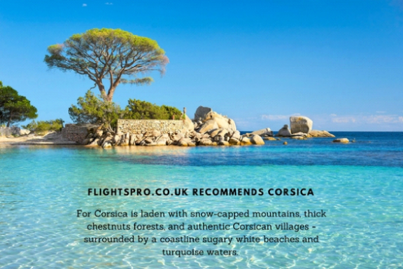 Direct Flights from London Stansted to Corsica