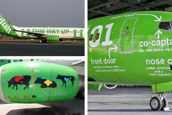Unusual & Weirdest Airlines Kulula Airlines – The humorous one