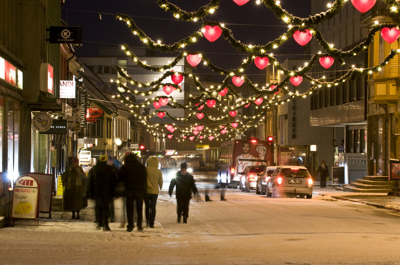 Christmas in Tromso Norway 2018