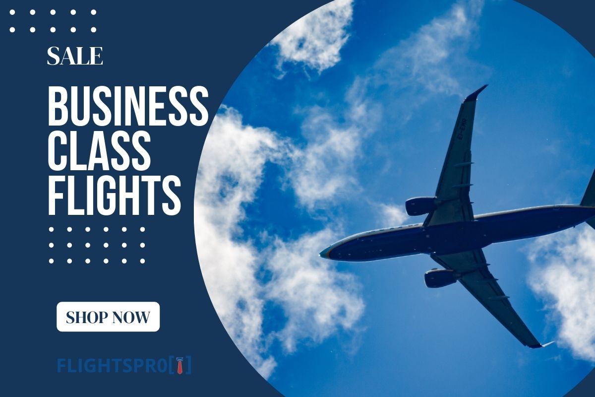 Business class flights sale