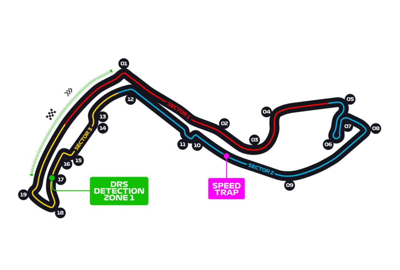 Monaco Grand Prix circuit